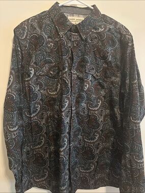 Cody James Men’s Paisley Button-Down Shirt